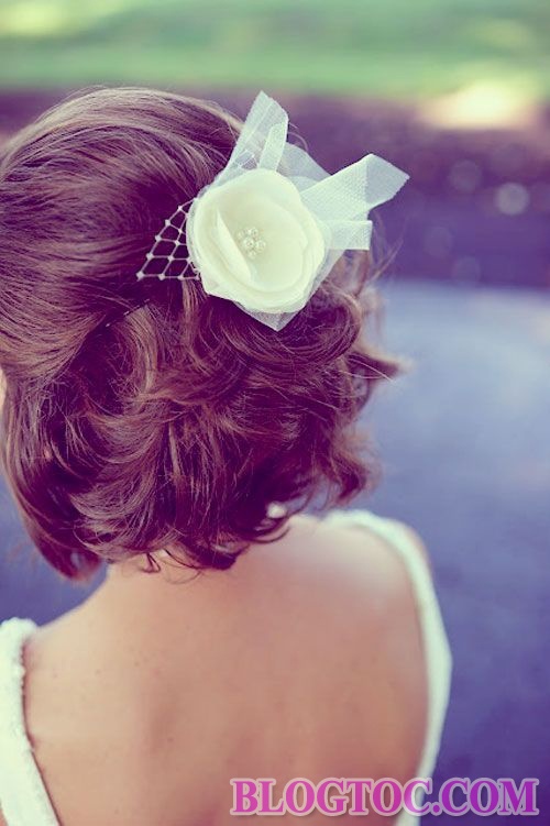 Những kiểu tóc đẹp cho cô dâu ấn tượng nhất trong mùa cưới 2016 5