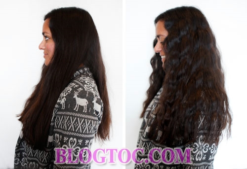 Hướng dẫn cách tạo kiểu tóc xoăn gợn sóng đẹp đơn giản với máy ép tóc 3