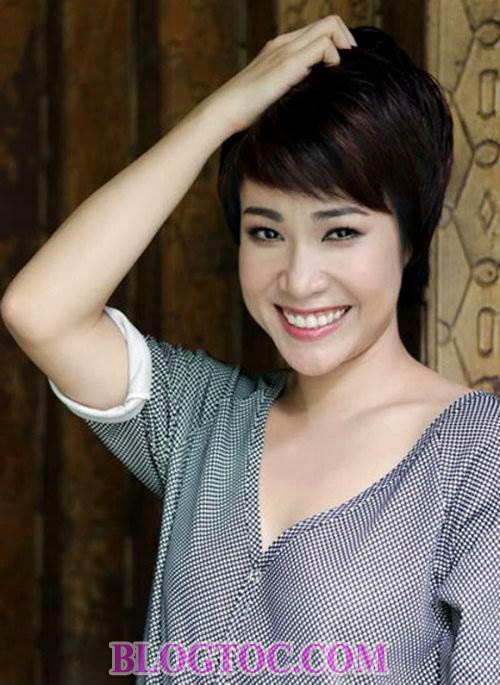Những kiểu tóc ngắn đẹp của các sao trong làng giải trí Việt 14