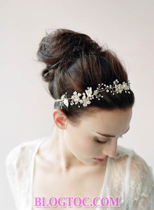 Xu hướng những kiểu tóc đẹp đơn giản cho cô dâu lựa chọn vào ngày cưới trọng đại trong mùa hè năm 2015 1