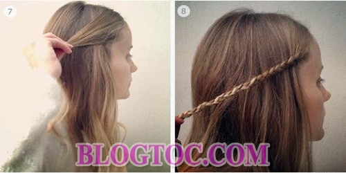 Hướng dẫn cách tết tóc hoa mai đẹp đơn giản tạo điểm nhấn cho mái tóc 4
