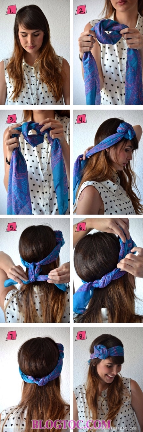 Hướng dẫn tạo kiểu tóc đẹp với khăn thắt turban đơn giản và độc đáo tại nhà 1