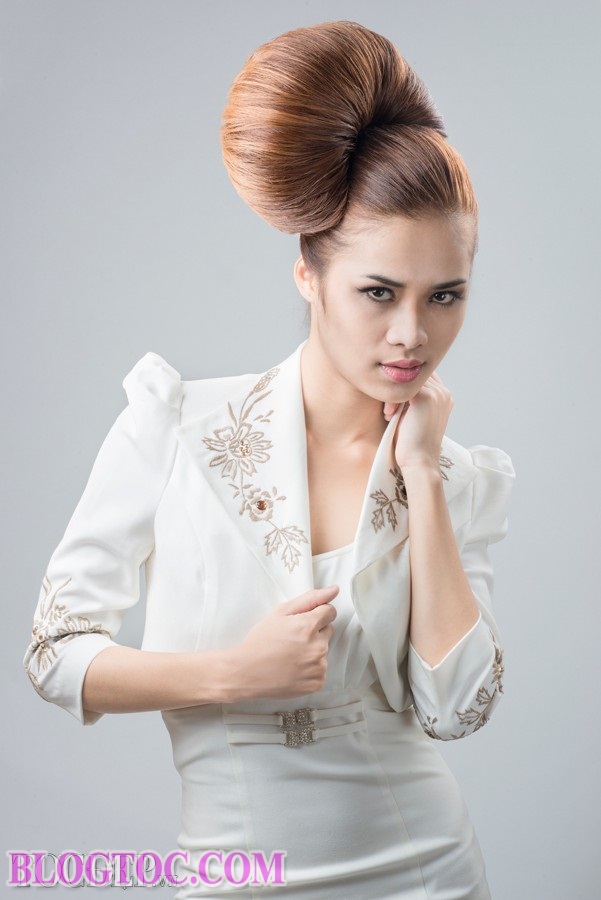 Những kiểu tóc đẹp trong bộ sưu tập Hồn Việt Collection làm điên đảo giới trẻ 27