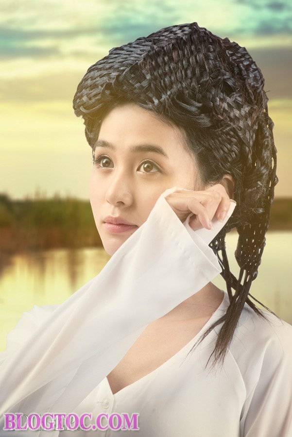 Những kiểu tóc đẹp trong bộ sưu tập Hồn Việt Collection làm điên đảo giới trẻ 9