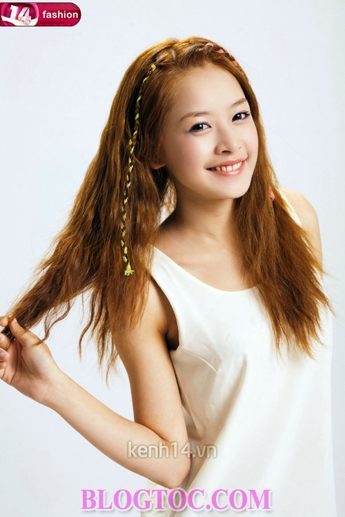 Những kiểu tóc siêu dễ thương của hot girl Chipu là đắm say giới trẻ 6