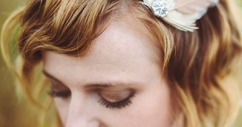 Kiểu tóc cô dâu đẹp với phong cách cổ điển cho những nàng tóc ngắn 6