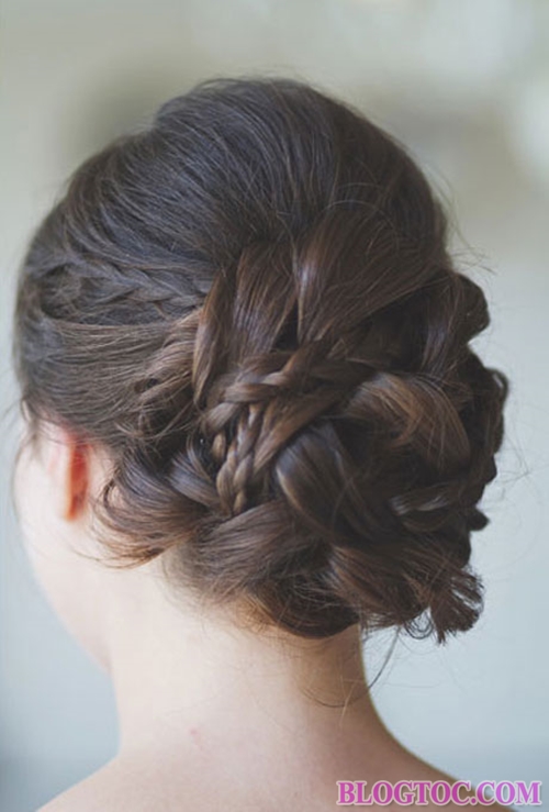 Những kiểu tóc tết cô dâu đẹp nhất mang lại vẻ đẹp lung linh dịu dàng 8