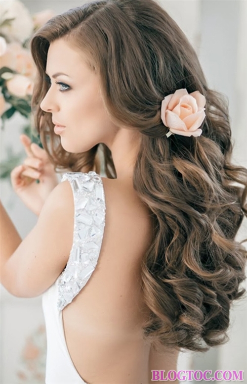 Kiểu tóc cô dâu đẹp hot nhất mùa cưới 2015 cho bạn gái chọn lựa 12
