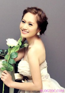 Kiểu tóc cô dâu đẹp hot nhất mùa cưới 2015 cho bạn gái chọn lựa 7