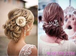 Những kiểu tóc cô dâu đẹp quyến rũ không bao giờ lỗi thời 9