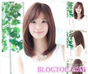 Tóc đẹp 2016 ngang vai uốn cụp đang được nhiều bạn gái lựa chọn 6