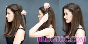 Cách tạo kiểu tóc đẹp đi chơi tết đơn giản tại nhà 5