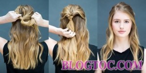 Cách tạo kiểu tóc đẹp đi chơi tết đơn giản tại nhà 6