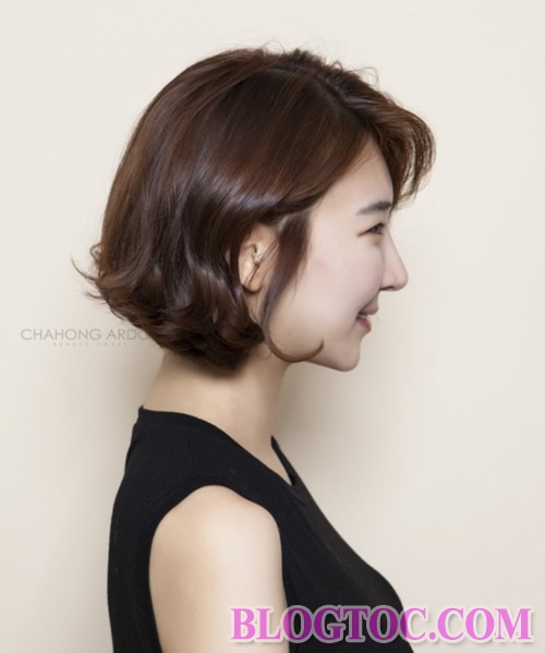 Tóc ngắn đẹp 2016 cho nữ mang phong cách Hàn Quốc hot nhất hiện nay 5
