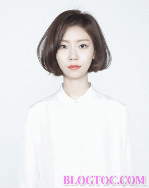 Tóc ngắn đẹp 2016 cho nữ mang phong cách Hàn Quốc hot nhất hiện nay 6