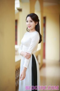 Những kiểu tóc đẹp dịu dàng đi chùa đầu năm mang lại may mắn 6