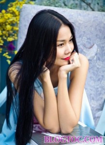 Tóc dài đẹp tự nhiên 2016 tự tin quyến rũ với nét đẹp người phụ nữ Việt 5