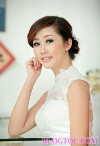 Những kiểu tóc đẹp cho cô dâu 2016 ăn khách nhất 5
