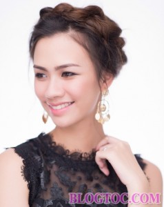 Tóc tết vương miện đẹp sang trọng quyến rũ cho bạn gái đi dự tiệc 6