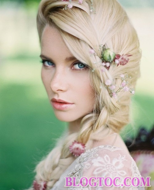Những kiểu tóc tết cô dâu đẹp sang trọng quý phái bạn gái nên tham khảo để làm đẹp trong ngày cưới 7